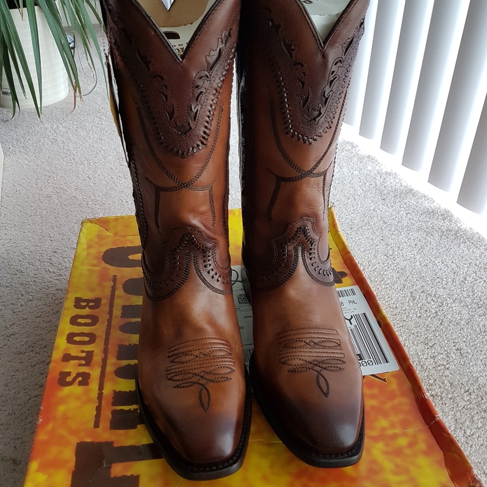 Corral Laser Whipstitch Cowboy BNWT $288